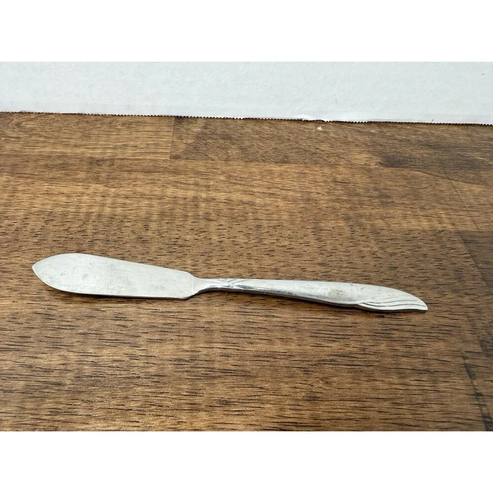 Oneida Ltd Stainless Steel Butter Knife Spreader, Silver Glossy Traditional